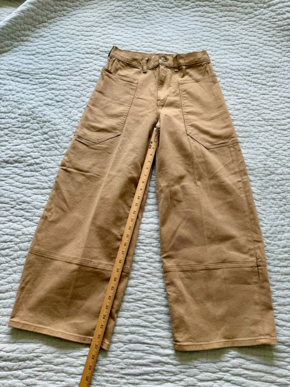 NWOT Everlane The Utility Gardener Pant - Classic Khaki - Size 28R - Picture 2 of 7